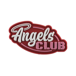 НАШИВКА ANGELS CLUB RED