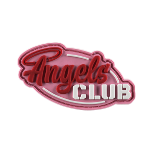 НАШИВКА ANGELS CLUB PINK