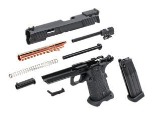 SRC ПІСТОЛЕТ BABA YAGA DUAL POWERED GAS/CO2 BLACK HS0780