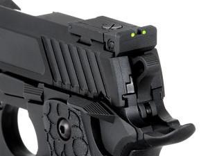 SRC ПІСТОЛЕТ BABA YAGA DUAL POWERED GAS/CO2 BLACK HS0780