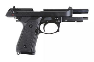 WE ПІСТОЛЕТ BERETTA M9A1 V.2 GBB BLACK FULL METAL HS2655