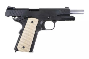 WE ПИСТОЛЕТ COLT 1911 KIMBER DESERT WARRIOR 5.1 BLACK HS2730