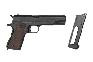 D-BOYS ПІСТОЛЕТ 823 M1911 CO2 BLACK HS2672