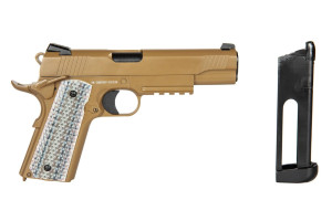 D-BOYS ПІСТОЛЕТ M1911 839 CQBP CO2 TAN HS2561