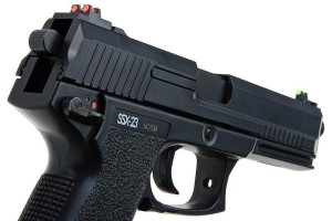 NOVRITSCH ПІСТОЛЕТ SSX23 MK23 STYLE GREEN GAS HS2765