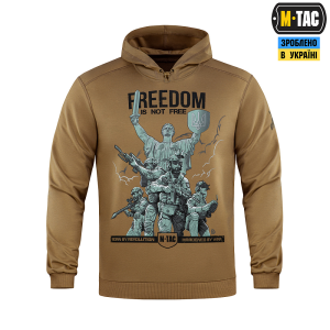 M-TAC КОФТА HOODIE FREEDOM COYOTE BROWN