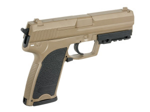 CYMA СТРАЙКБОЛЬНИЙ ПІСТОЛЕТ USP CM 125S MOSFET TAN HS2543