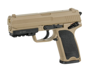 CYMA СТРАЙКБОЛЬНИЙ ПІСТОЛЕТ USP CM 125S MOSFET TAN HS2543