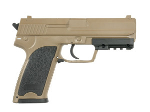 CYMA СТРАЙКБОЛЬНИЙ ПІСТОЛЕТ USP CM 125S MOSFET TAN HS2543