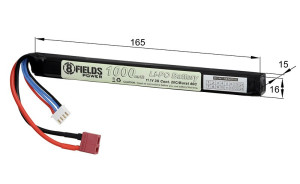 8FIELDS АККУМУЛЯТОР LIPO 11.1V 1000MAH 20/40C T-CONNECTOR HS2388