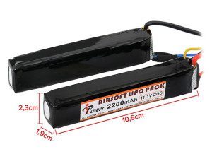 IPOWER АККУМУЛЯТОР LIPO 11,1V 2200MAH 20C T-CONNECTOR HS2484