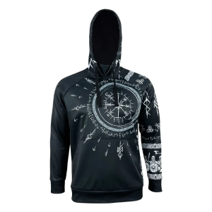 KRAMATAN TACTICAL DESIGN ХУДИ RUNIC ТРИЗУБ