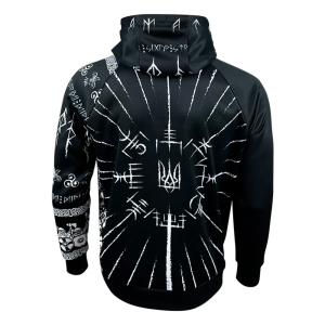 KRAMATAN TACTICAL DESIGN ХУДИ RUNIC ТРИЗУБ