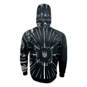 KRAMATAN TACTICAL DESIGN ХУДИ RUNIC ТРИЗУБ