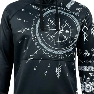 KRAMATAN TACTICAL DESIGN ХУДИ RUNIC ТРИЗУБ