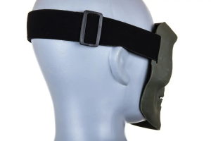 WOSPORT ЗАЩИТНАЯ МАСКА SKELETON FULL FACE OLIVE WSP-28-039810