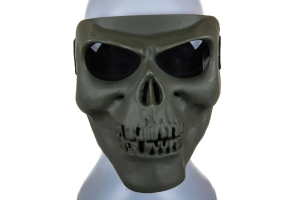 WOSPORT ЗАЩИТНАЯ МАСКА SKELETON FULL FACE OLIVE WSP-28-039810