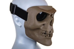 WOSPORT ЗАЩИТНАЯ МАСКА SKELETON FULL FACE TAN WSP-28-039811