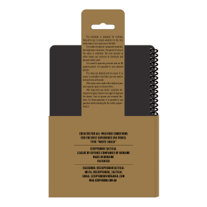 ECOPYBOOK TACTICAL ВСЕПОГОДНЫЙ БЛОКНОТ A5
