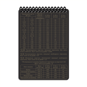ECOPYBOOK TACTICAL БЛОКНОТ РЕАКЦИИ НА ВОУ А6