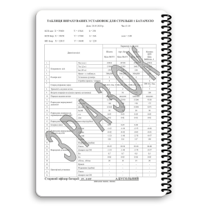 ECOPYBOOK TACTICAL БЛОКНОТ СТАРШЕГО ОФІЦЕРА БАТАРЕИ