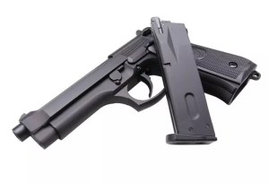 WE ПІСТОЛЕТ BERETTA M92 GGB0340TM METAL HS1966