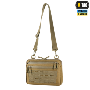 M-TAC СУМКА ADMIN BAG MEDIUM X-PAC ELITE З ЛИПУЧКОЮ COYOTE