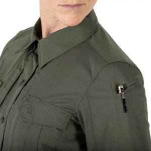 5.11 РУБАШКА ТАКТИЧЕСКАЯ WOMEN'S STRYKE LONG SLEEVE SHIRT TDU GREEN 62404ABR-190