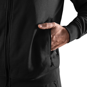 CAMO-TEC СПОРТИВНИЙ КОСТЮМ FITPRO ZIP BLACK 8540