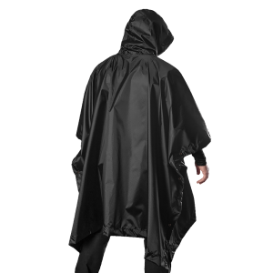 CAMO-TEC ПОНЧО PILGRIM RIP-STOP BLACK 8614