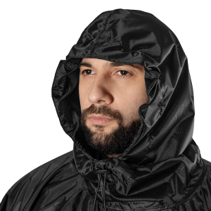 CAMO-TEC ПОНЧО PILGRIM RIP-STOP BLACK 8614
