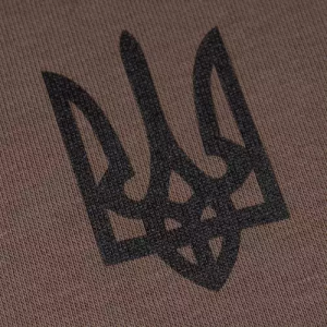 P1G-TAC СВІТШОТ ЗИМОВИЙ ТРИЗУБ LOGO BROWN UA281-29911-BR-TRL