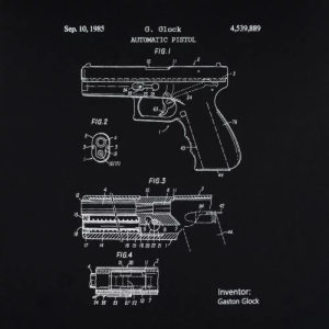 P1G-TAC СВІТШОТ ЗИМОВИЙ GLOCK COMBAT BLACK UA281-29911-BK-GK