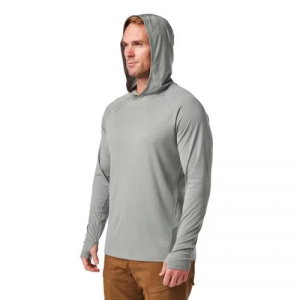 5.11 РЕГЛАН SULLI UV HOODED LONG SLEEVE OVERCAST GREY HEATHER 42199-1129