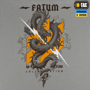 M-TAC ФУТБОЛКА FATUM GROUP LIGHT GREY