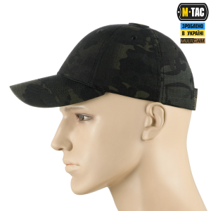 M-TAC БЕЙСБОЛКА ELITE NYCO EXTREME MULTICAM BLACK