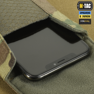 M-TAC ПОДСУМОК ДЛЯ СМАРТФОНА ELITE LARGE HEX MULTICAM/RANGER GREEN