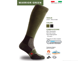 X TECH ШКАРПЕТКИ WARRIOR ОЛИВА