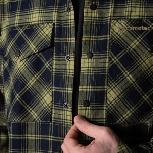 CAMO-TEC РУБАШКА БУРЕВІЙ LOGO TAN LIME GREEN-NAVY 8659
