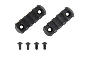 WADSN ПЛАНКИ RIS ПІКАТІННІ НЕЙЛОН 2 ШТ BLACK HS2846