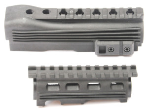 CYMA ФРОНТСЕТ RAIL SET FOR AK SERIES BLACK HS0097