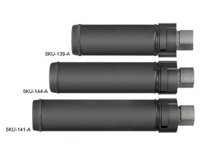 5KU ГЛУШИТЕЛЬ РЕПЛИКА QD 126MM BLACK HS2461