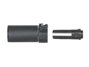 5KU ГЛУШИТЕЛЬ РЕПЛИКА QD 90MM SPECIAL FORCE BLACK HS2861