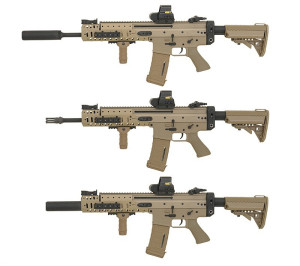 FMA ГЛУШНИК РЕПЛІКА 152MM SCR – BLACK HS0456
