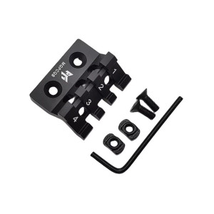 MGPCQB КРІПЛЕННЯ 45 ГРАДУСІВ ПІКАТІННІ ПІД ЛІХТАР MLOK BLACK HS2828