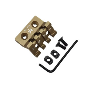 MGPCQB КРЕПЛЕНИЕ 45 ГРАДУСОВ ПИКАТИННЫЕ ПОД ФОНАРЬ MLOK TAN HS2829