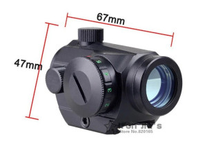 ACM ПРИЦІЛ КОЛІМАТОРНИЙ AIM MICRO T1 РЕПЛИКА BLACK HS0068