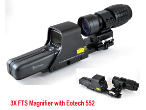 VECTOR OPTICS МАГНИФАЕР 3X MAGNIFIER BLACK HS1353