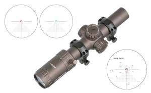 VICTOPTICS ПРИЦЕЛ ОПТИЧЕСКИЙ S6 1-6X24 COYOTE FDE HS2694