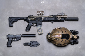 WADSN ТАКТИЧНИЙ БЛОК TEINER AN PEQ-15A DBAL-A2 RED ЛАЗЕР ЗІ СВІТЛОДІОДНИМ ЛІХТАРЕМ BLACK HS2780